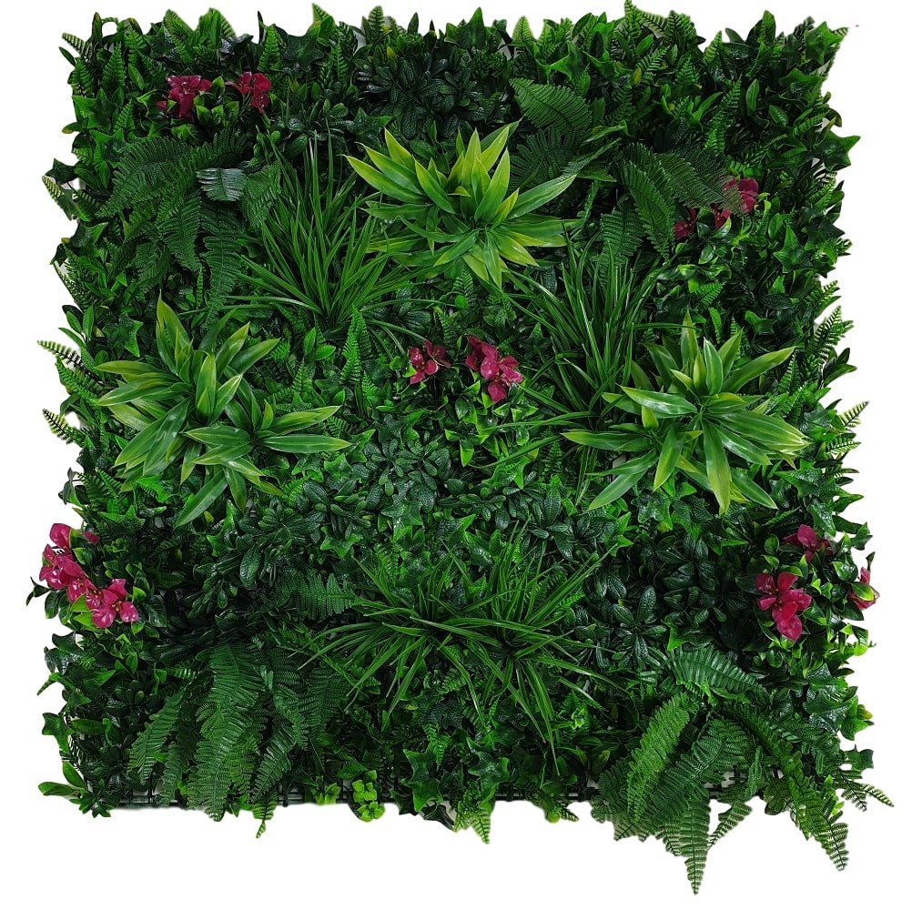 Flowering Lilac Vertical Garden / Green Wall UV Resistant Sample - Outdoorium