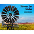 Garden Windmill 160cm Metal Ornaments Outdoor Decor Ornamental Wind Mill - Outdoorium