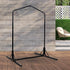 Gardeon Hammock Chair Steel Stand 2 Person Double Outdoor Heavy Duty 200KG - Outdoorium