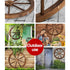 Gardeon Garden Decor Outdoor Ornament 2X Wooden Wagon Wheel | Outdoorium