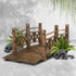 Gardeon Garden Decor Outdoor Ornament Wooden Bridge 150cm - Outdoorium