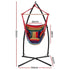 Gardeon Hammock Chair Outdoor Camping Hanging with Steel Stand Rainbow - Outdoorium