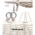 Gardeon Hammock Chair Nest Web Outdoor Swing with Steel Stand 100cm - Outdoorium