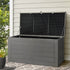 Gardeon Outdoor Storage Box 680L Container Lockable Garden Bench Tool Shed Black - Outdoorium