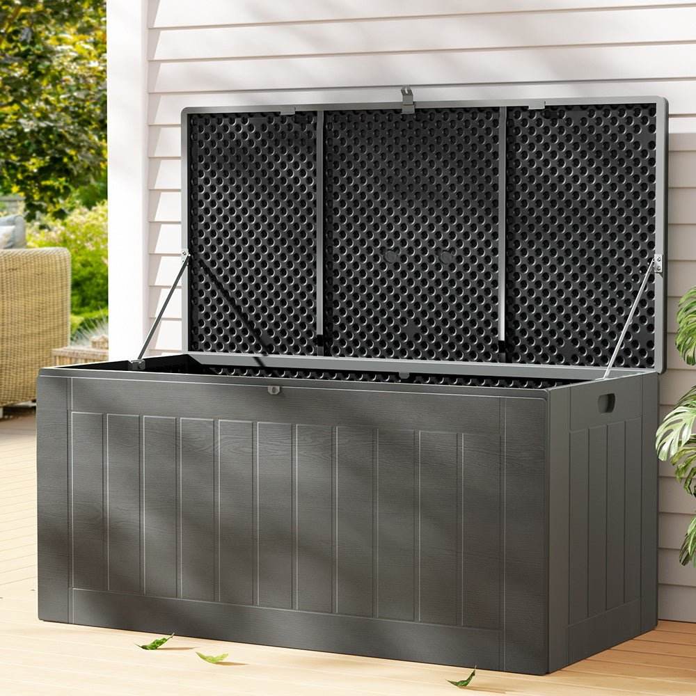 Gardeon Outdoor Storage Box 830L Container Indoor Garden Bench Tool Sheds Chest - Outdoorium