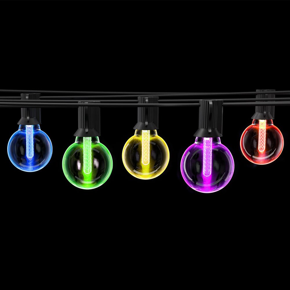 Gardeon Smart Festoon Lights Outdoor Waterproof RGB LED String Light WiFi APP - Outdoorium