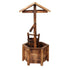Gardeon Garden Decor Outdoor Ornament Wooden Wishing Well - Outdoorium
