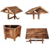 Gardeon Garden Decor Outdoor Ornament Wooden Wishing Well - Outdoorium