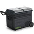 Gecko 55L Dual Zone Portable Fridge Freezer with onboard Lithium Battery, 12V/24V/240V, with 2 Doors, Wheels, for Camping, Car, Outings - Outdoorium