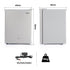 GECKO 70L Portable Fridge Freezer for Car Camping Caravans Fridges Refrigerator Cooler 12V/24V/240V - Outdoorium