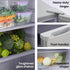 GECKO 70L Portable Fridge Freezer for Car Camping Caravans Fridges Refrigerator Cooler 12V/24V/240V - Outdoorium