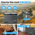 GECKO 92L Dual Zone Portable Fridge / Freezer, SECOP German Brand Compressor, for Camping, Car, Caravan - Outdoorium