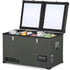 GECKO 92L Dual Zone Portable Fridge / Freezer, SECOP German Brand Compressor, for Camping, Car, Caravan - Outdoorium