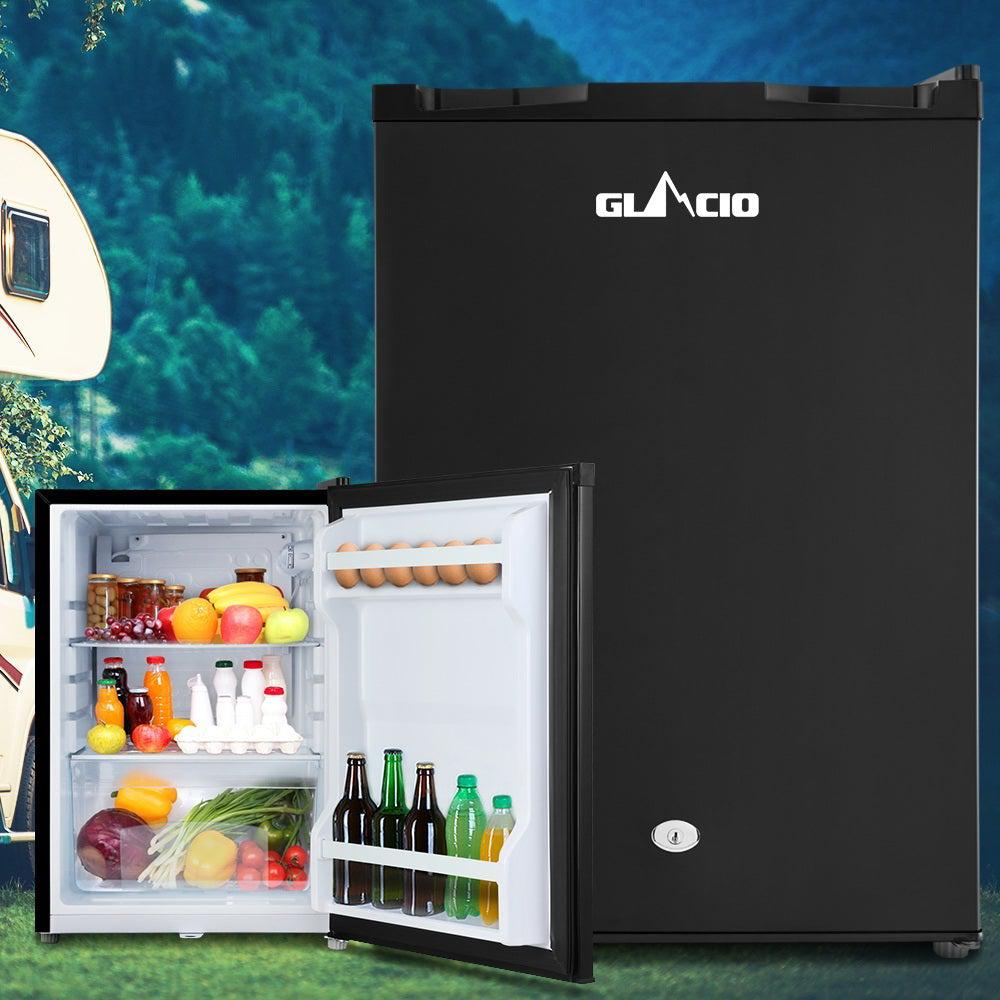 Glacio Camping 80L Portable Fridge Cooler Upright 12V/24V/240V Caravan - Outdoorium