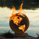 Globe Cast Iron Fire Pit | Outdoorium