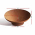 Grillz Fire Pit Charcoal Vintage Campfire Burner Rust Outdoor Steel Bowl 70CM - Outdoorium