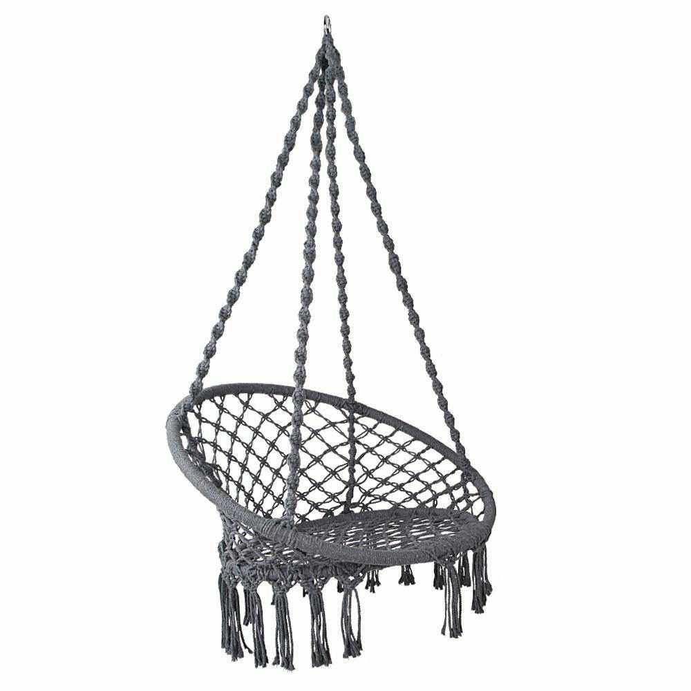 Hammock Swing Chair - Grey - Outdoorium