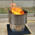 Inferno Smokeless Stainless Steel Fire Pit & Grill - Medium - Outdoorium