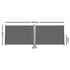 Instahut Side Awning Sun Shade Outdoor Retractable Privacy Screen 1.8MX6M Grey - Outdoorium