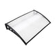 Instahut Window Door Awning 1mx1.5m Transparent Hollow Sheet Plastic Frame | Outdoorium