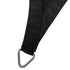 Instahut Shade Sail 5x7m Rectangle 280GSM 98% Black Shade Cloth | Outdoorium