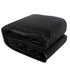 Instahut Shade Sail 5x7m Rectangle 280GSM 98% Black Shade Cloth | Outdoorium