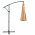 Instahut 3M Cantilevered Outdoor Umbrella - Beige - Outdoorium