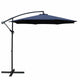 Instahut 3m Outdoor Umbrella Cantilever Beach Garden Patio Navy | Outdoorium