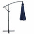 Instahut 3M Cantilevered Outdoor Umbrella - Navy - Outdoorium