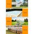 Instahut Tarp Tarpaulin 3x4m Canvas Heavy Duty Camping Cover Clear - Outdoorium