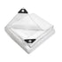 Instahut Tarp Tarpaulin 3x4m Canvas Heavy Duty Camping Cover Clear - Outdoorium