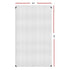Instahut Tarp Tarpaulin 4x7m Canvas Heavy Duty Camping Cover Clear - Outdoorium