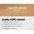 Instahut 70% Shade Cloth 1.83x50m Shadecloth Sail Heavy Duty Beige | Outdoorium