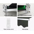 Instahut Retractable Folding Arm Awning Motorised Sunshade 2.5Mx2M Grey - Outdoorium