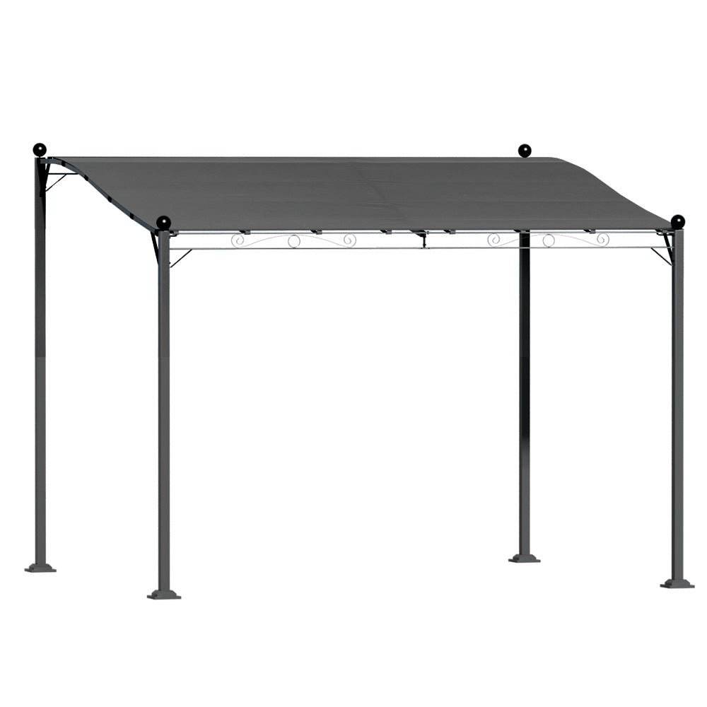 Instahut Gazebo 3m Party Marquee Outdoor Wedding Tent Iron Art Canopy Patio - Outdoorium
