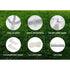 Instahut Gazebo 3x3m Marquee Wedding Party Tent Outdoor Camping Side Wall Canopy Window Panel White | Outdoorium