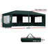 Instahut Gazebo 3x6m Marquee Wedding Party Tent Outdoor Camping Side Wall Canopy 4 Panel Green | Outdoorium