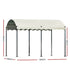Instahut Gazebo Marquee 4x3m Outdoor Event Wedding Tent Camping Party Shade Iron Art Canopy Beige | Outdoorium