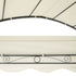 Instahut Gazebo Marquee 4x3m Outdoor Event Wedding Tent Camping Party Shade Iron Art Canopy Beige | Outdoorium