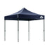 Instahut Gazebo Pop Up 3x3m w/Base Podx4 Marquee Folding Outdoor Wedding Camping Tent Shade Canopy Navy - Outdoorium
