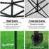 Instahut Gazebo 3x3 Pop Up Marquee Folding Wedding Tent Gazebos Camping Outdoor Shade Canopy Navy | Outdoorium