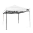 Instahut Gazebo Pop Up 3x3m w/Base Podx4 Marquee Folding Outdoor Wedding Camping Tent Shade Canopy White - Outdoorium