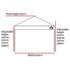 Instahut Gazebo Pop Up 3x3m w/Base Podx4 Marquee Folding Outdoor Wedding Camping Tent Shade Canopy White - Outdoorium