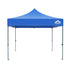 Instahut Gazebo Pop Up 3x3m w/Base Podx4 Marquee Folding Outdoor Wedding Camping Tent Shade Canopy Blue | Outdoorium
