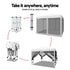 Instahut Gazebo Pop Up Marquee 3x3m Wedding Party Outdoor Camping Tent Canopy Shade Mesh Wall White | Outdoorium