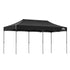 Instahut Gazebo Pop Up Marquee 3x6 Folding Tent Wedding 500D Camping Black | Outdoorium