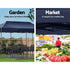 Instahut Gazebo Pop Up Marquee 3x6 Folding Tent Wedding 500D Oxford Camping Navy - Outdoorium
