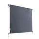 Instahut 2.4X2.5M Outdoor Blinds Awning Roll Down Canopy Retractable Outdoor Blinds Window Shade Grey | Outdoorium