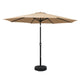 Instahut 3m Outdoor Umbrella w/Base Pole Tilt Beach Garden Patio Beige | Outdoorium