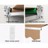 Instahut Retractable Folding Arm Awning Motorised Sunshade 4Mx2.5M Beige - Outdoorium